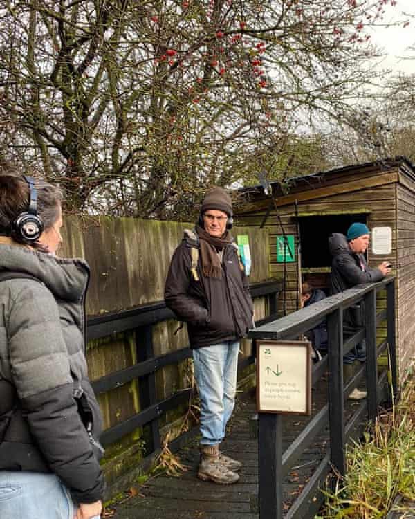 Where theatre-makers fear to tread ... Steve Waters at work on Murmurations