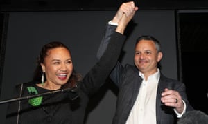 We Made History New Zealand Greens On The Rise After Voters Return To The Fold World News The Guardian