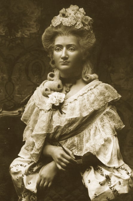 A waxwork of Marie, Madame Tussaud.