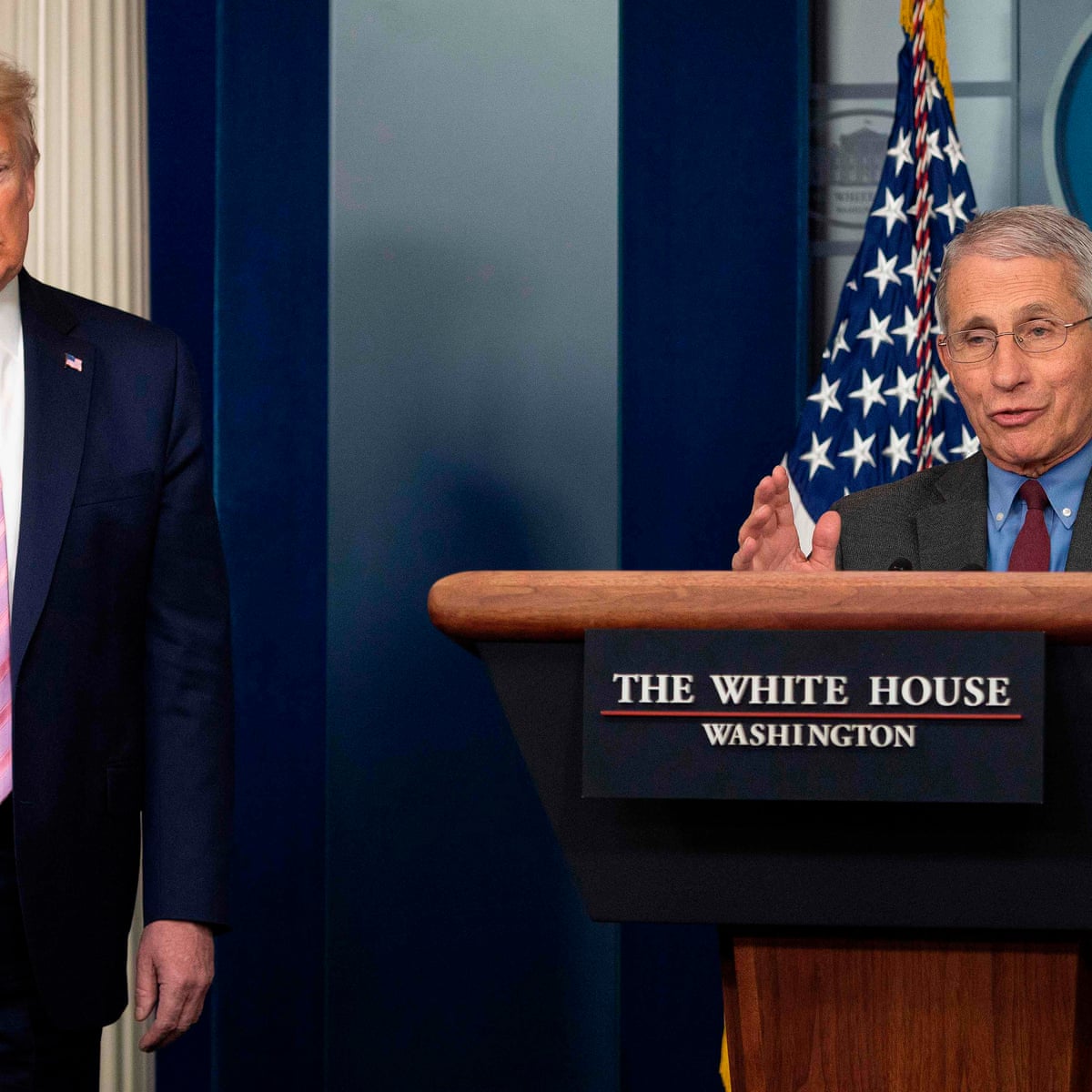 Fauci Confirms New York Times Report Trump Rebuffed Social Distancing Advice World News The Guardian
