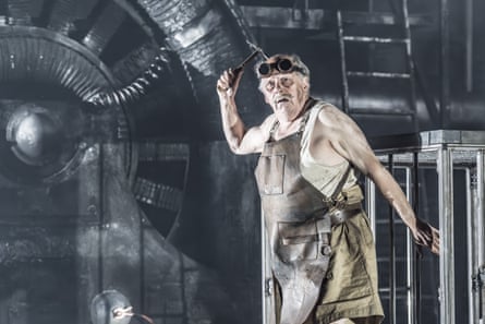 Hard-working … Adrian Thompson as Mime.