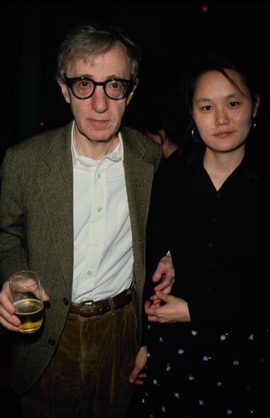 Allen with Soon-Yi Previn around the time their relationship became public.