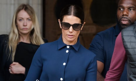 Wagatha Christie': Vardy 'deeply regrets' intimate Peter Andre remarks | Rebekah Vardy | The Guardian