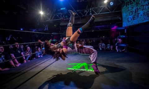 Emi Sakura takes on Jamie Hayter at Eve Women’s Wrestling in London.