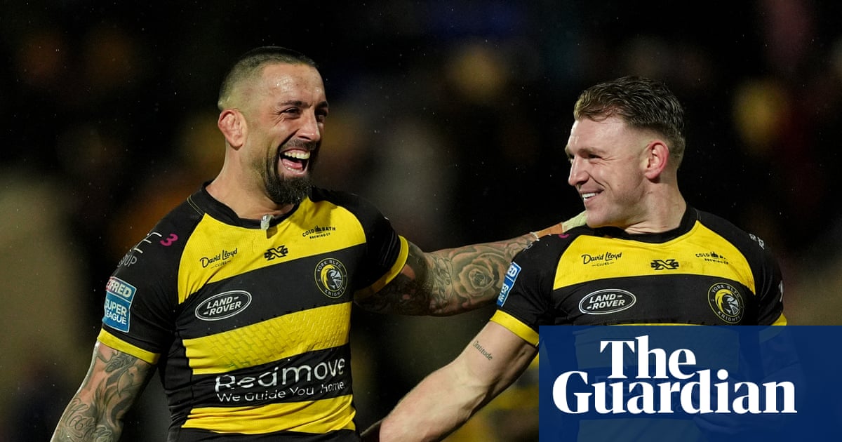 York shock champions Hull KR to seal first Super League win on opening night