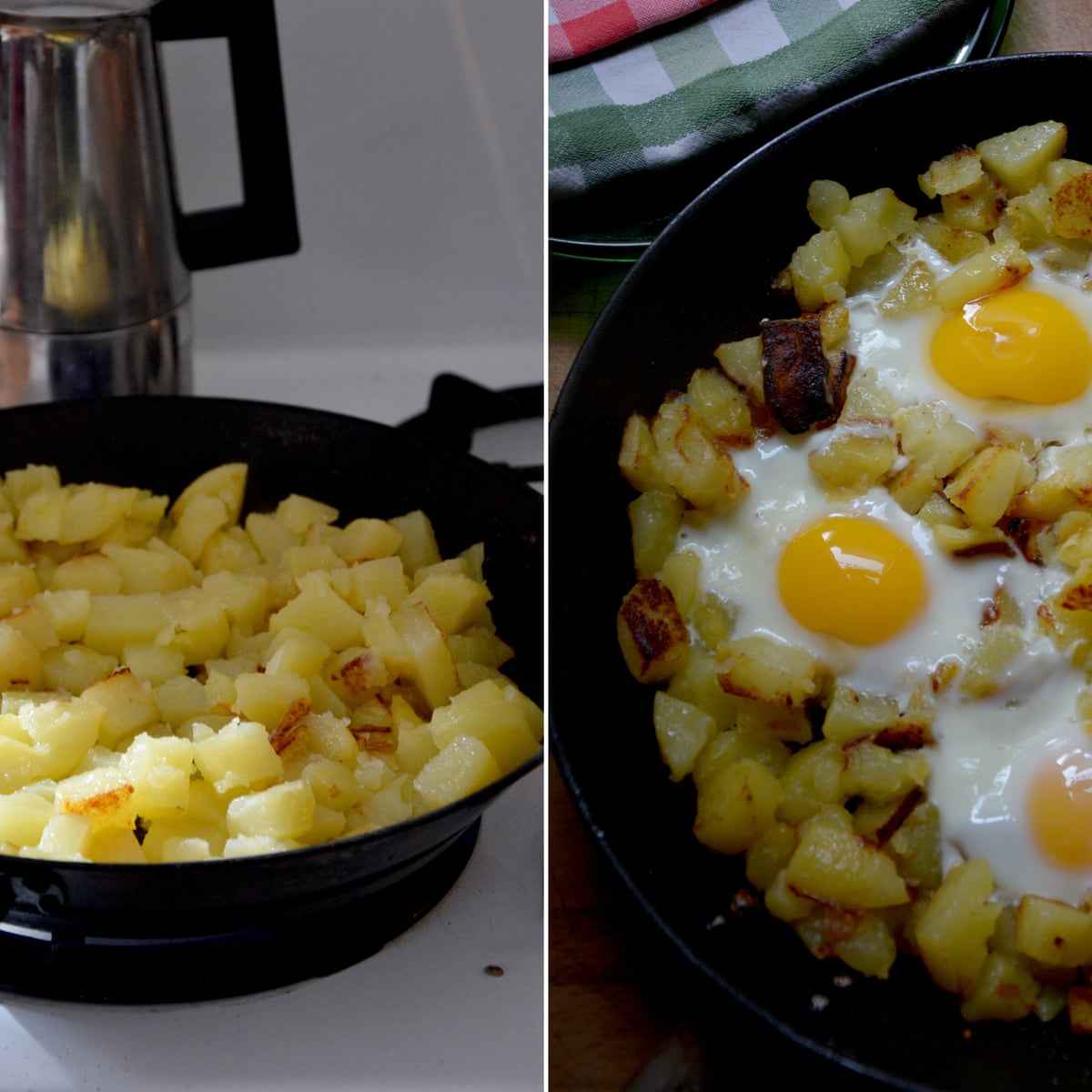 Rachel Roddy S Comfort Food Recipe Fried Potatoes And Eggs A Kitchen In Rome Food The Guardian,2nd Anniversary Gift For Wife