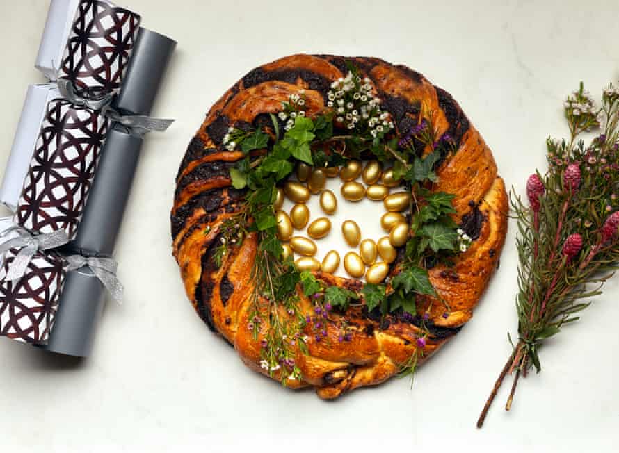 Mark Best’s babka wreath.