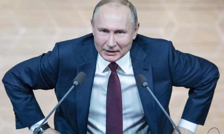 Vladimir Putin, the longest serving leader of Russia since Joseph Stalin. 