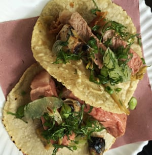 Refined tacos at Fonda Fina