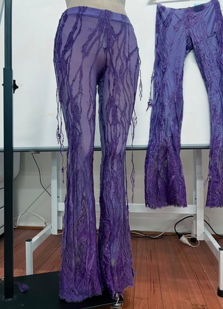 Leggings designed by Australian designer, Caroline Reznik, for Shakira’s LYMNL world tour.