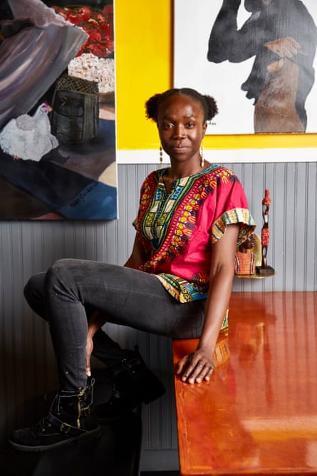 Simileoluwa Adebajo a recréé dans son restaurant ses expériences de grandir au Nigeria.