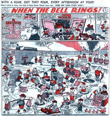The Bash Street Kids began life as When the Bell Rings in the early 1950s.