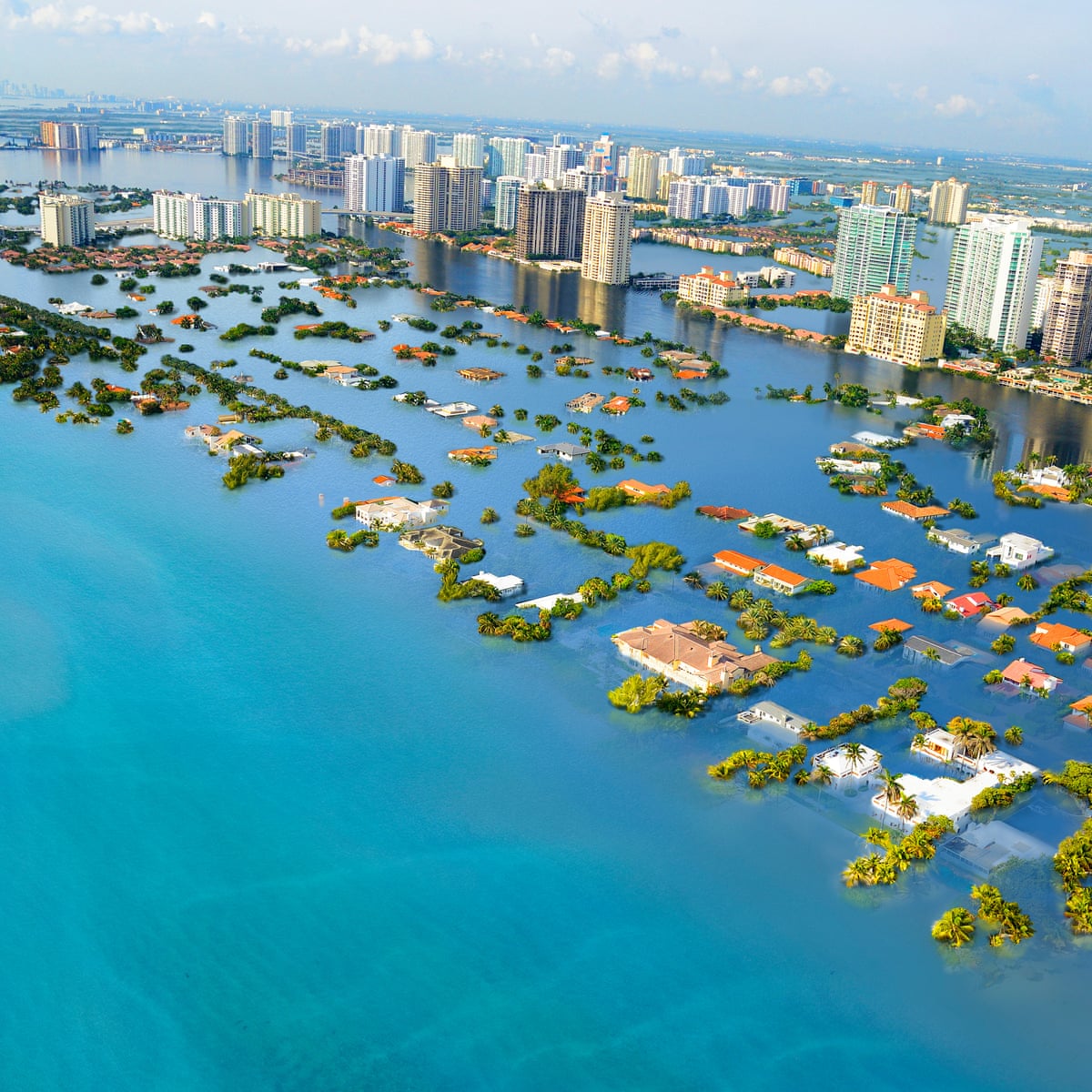 Sea Levels Set To Keep Rising For Centuries Even If Emissions Targets Met Sea Level The Guardian
