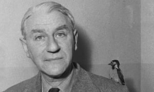 Maxwell Knight, pictured with Goo the cuckoo.
