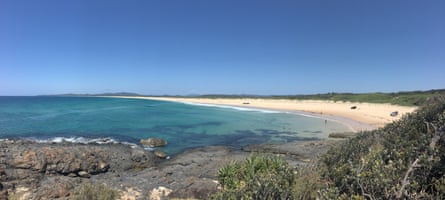 Wooli beach in northern NSW