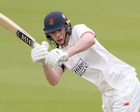 Rocky Flintoff in action for Lancashire