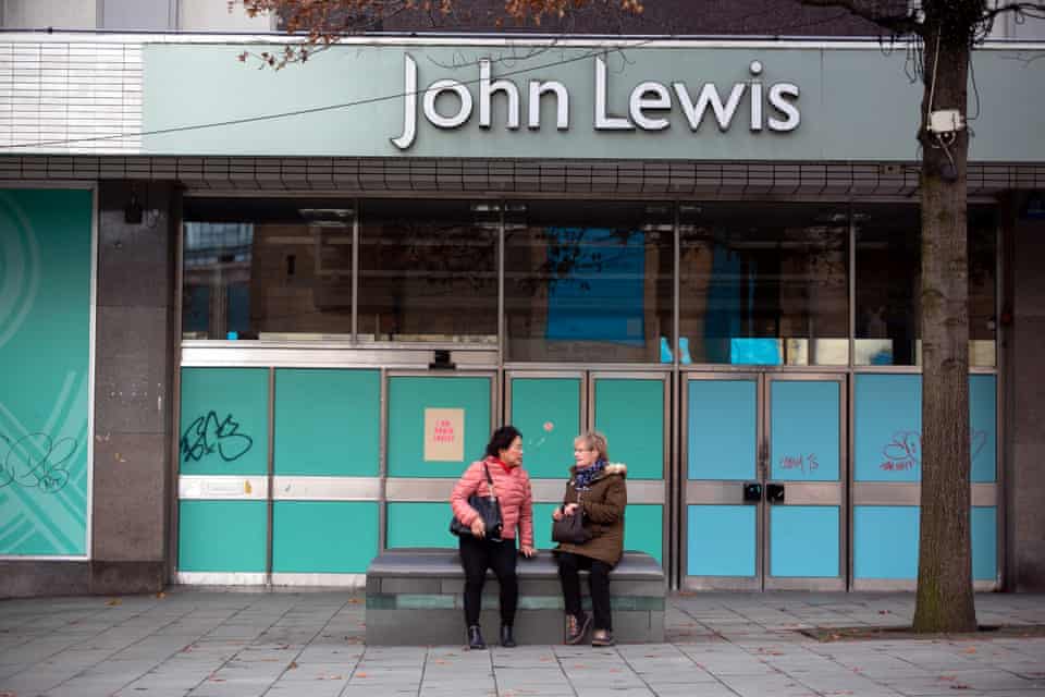 The former John Lewis department store at Barker’s Pool in Sheffield city centre.