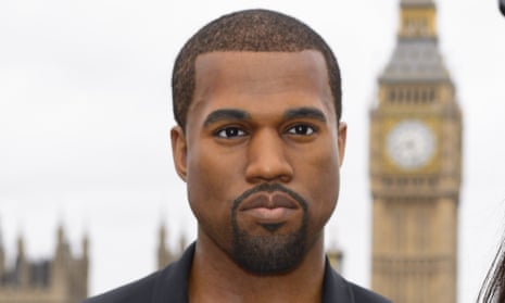 Kanye West’s  Madame Tussauds wax figure in London.