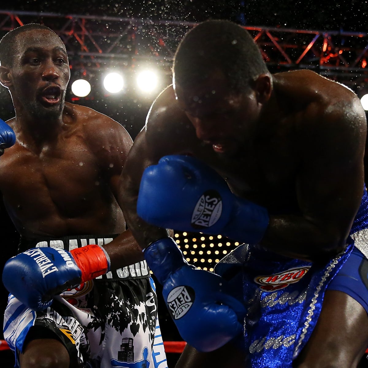 Terence Crawford Blasts Hank Lundy To Defend Junior Welterweight Title Boxing The Guardian