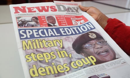 A special edition of the Zimbabwean paper NewsDay.