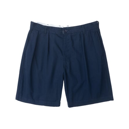 Service Works Twill Part Timer Shorts Dark Navy.