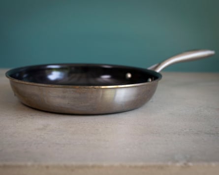 ProCook ceramic pan on work surface.