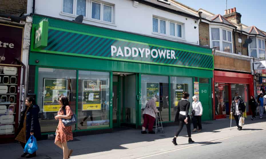 A Paddy Power shop in Newham, east London. 