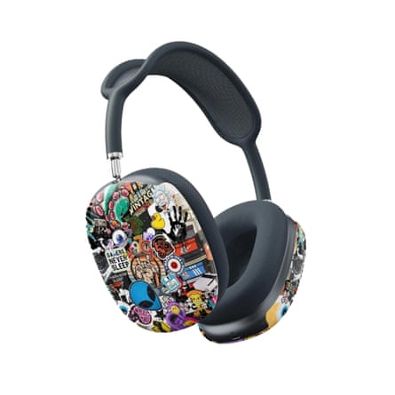 Retro Vintage Y2K Collage AirPod Max Cover