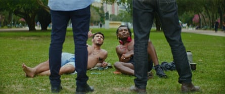 Henrique Barreira and Gabriel Faryas in Night Stage.