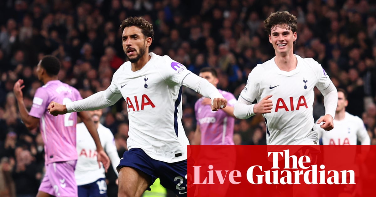Tottenham v Coventry: Premier League – live