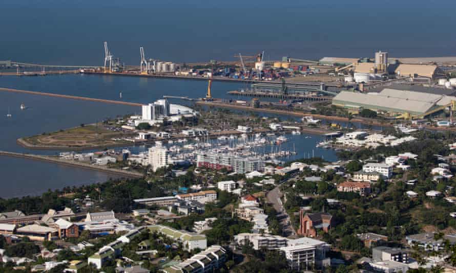 The port of Townsville
