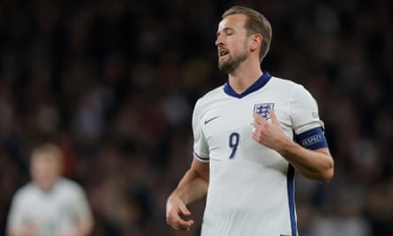 Harry Kane during England’s Nations League home game against Ireland in November 2024