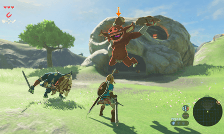 Breath of the Wild introduces players to several of the major enemies in a highly controlled environment