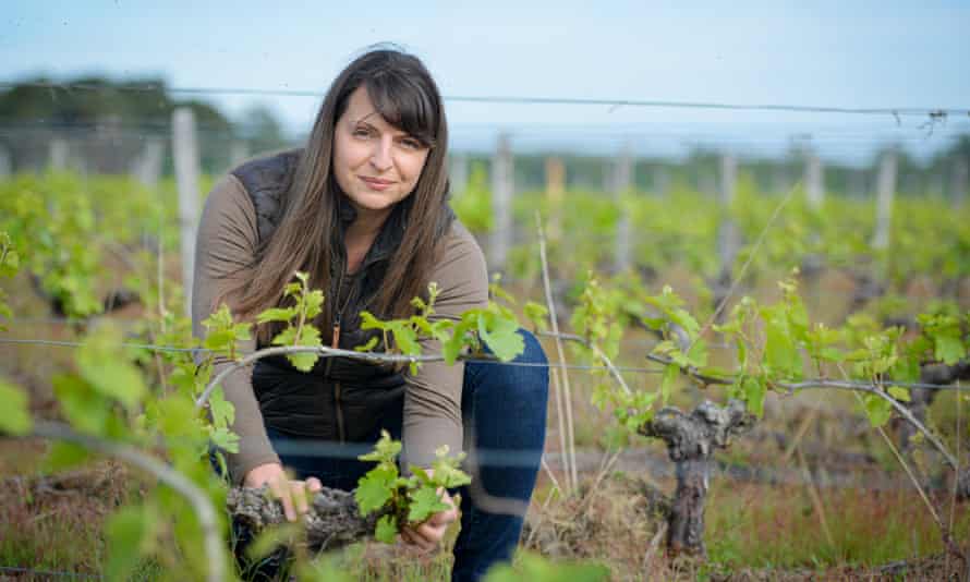 Isabelle Pangault, owner of L’Affût vineyard