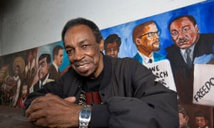 Otis O’Solomon in the Watts Coffee House.
