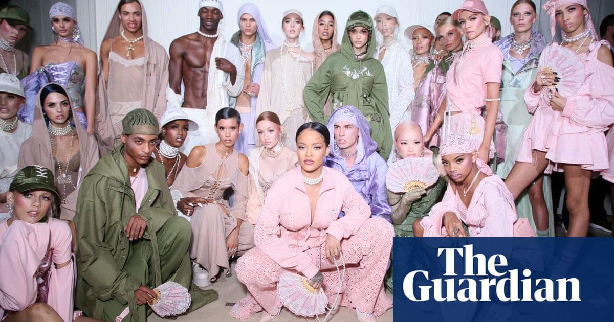 Stylewatch Rihanna And Her Fenty X Puma Posse Fashion The Guardian Stylewatch Rihanna And Her Fenty X Puma Posse Fashion The Guardian