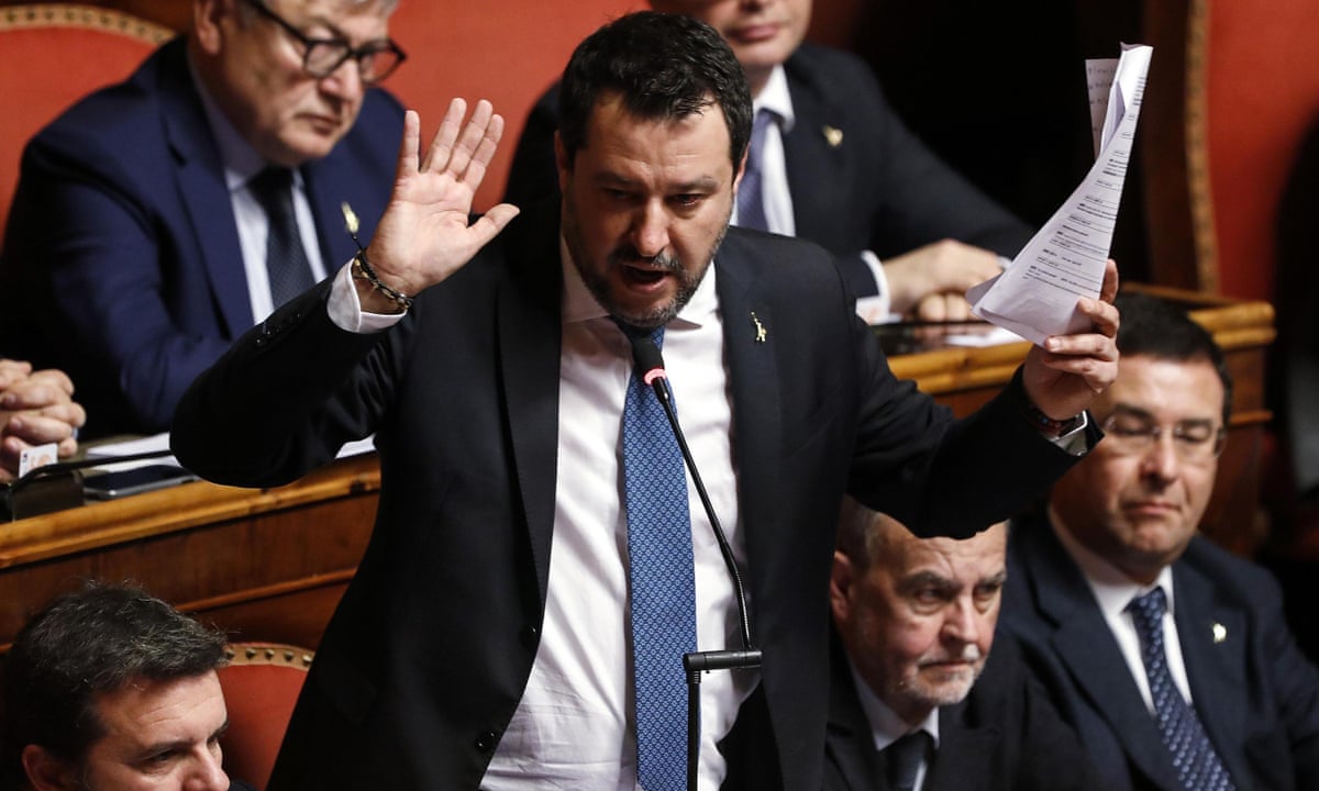Matteo Salvini trial for kidnapping authorised by Italian senate | World news | The Guardian