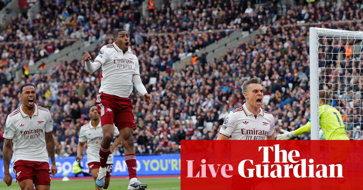 West Ham United v Arsenal: Premier League – live