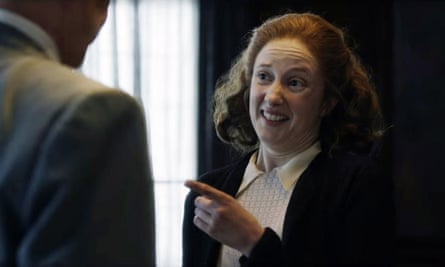 Andrea Riseborough as Svetlana in The Death of Stalin.
