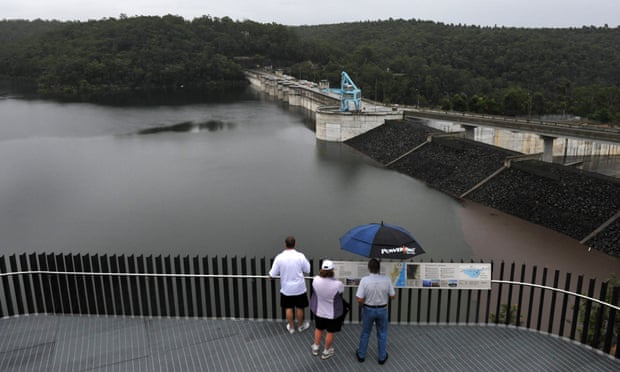 Warragamba dam spilled over in 2012. Raising the wall is part of a plan to prevent catastrophic flooding.