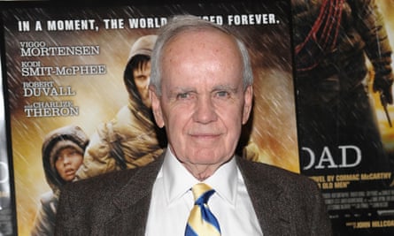 Cormac McCarthy at the premiere of the film adaptation of his novel The Road in New York in 2009.