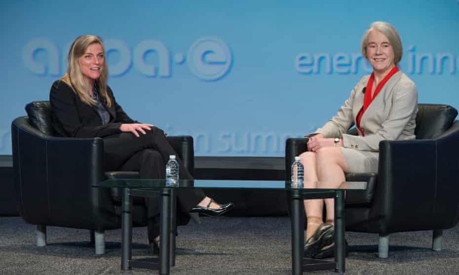 Dr. Ellen Williams (right), director of Arpa-E: ‘We want power to be easy.’