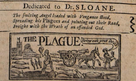 Pestilential prize … detail from the title page of The First Part of the Treatise of the Late Dreadful Plague in France Compared With That Terrible Plague in London, in the Year 1665