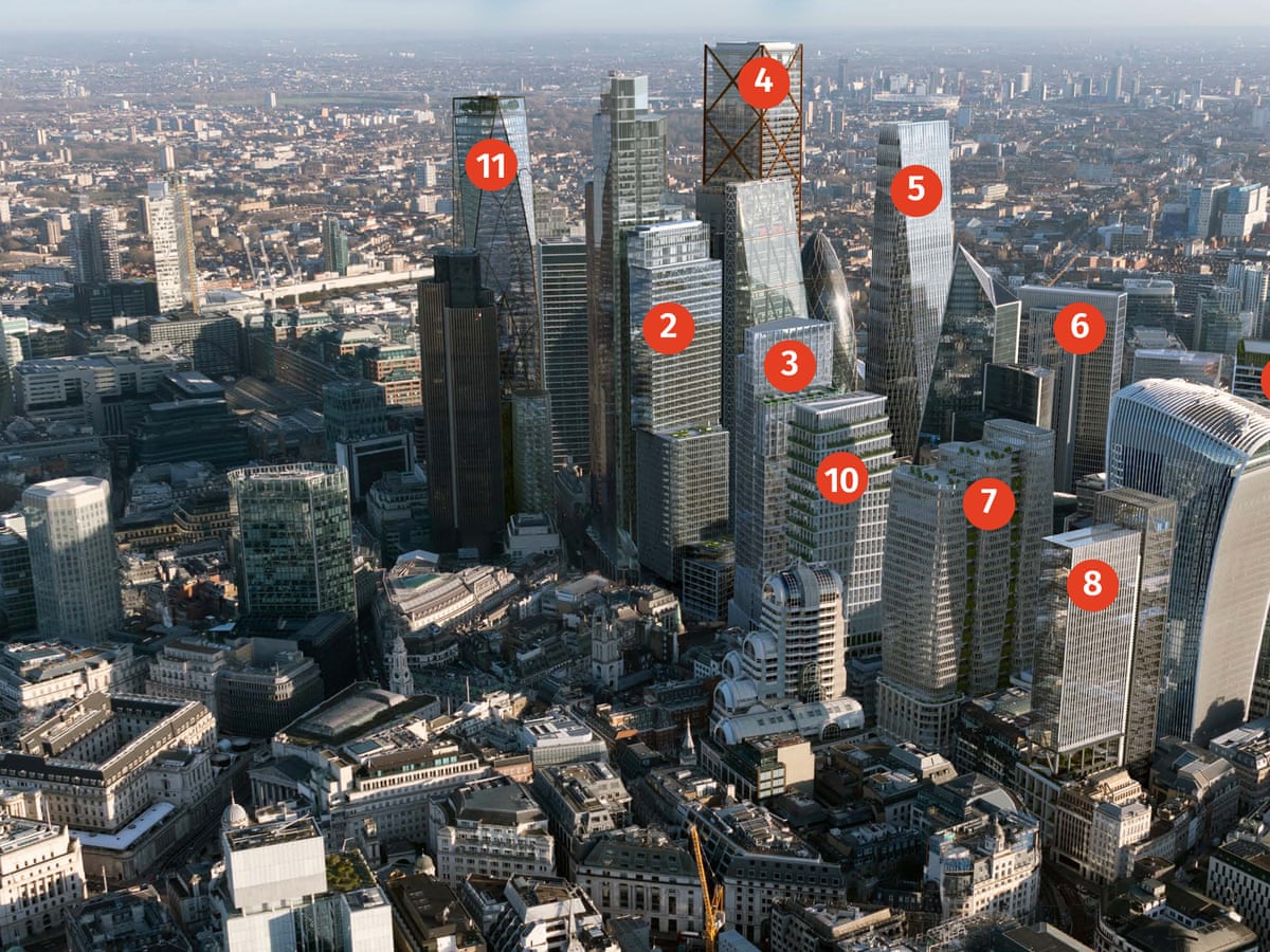 London financial district to have 11 more towers by 2030 | City of ...
