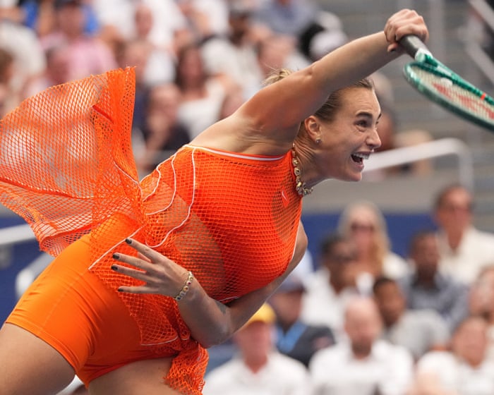 Sabalenka battles past Townsend to set up Noskova US Open quarter-final