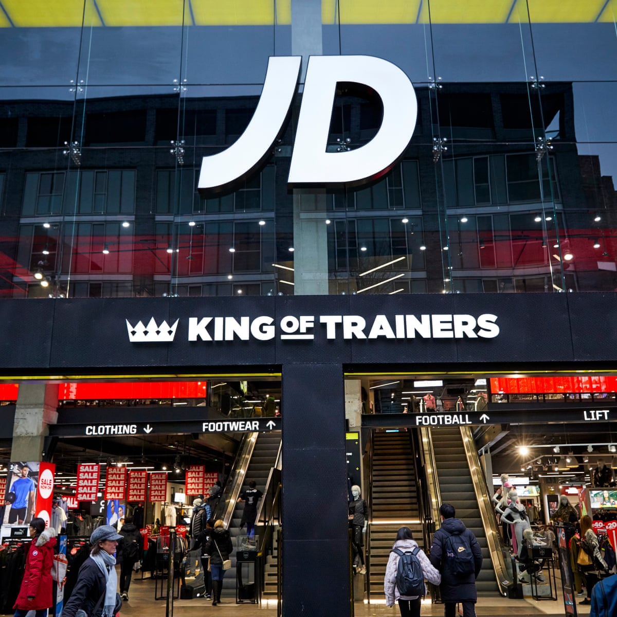 Jd Sports Stops Paying Rent To Landlords Business The Guardian