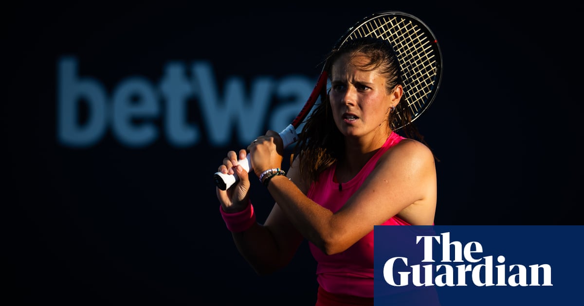 Stressful' debut as Daria Kasatkina appears as Australian player for first time