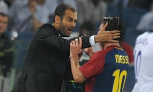 Pep Guardiola, Lionel Messi