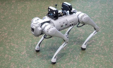 Unitree's small dog robot 