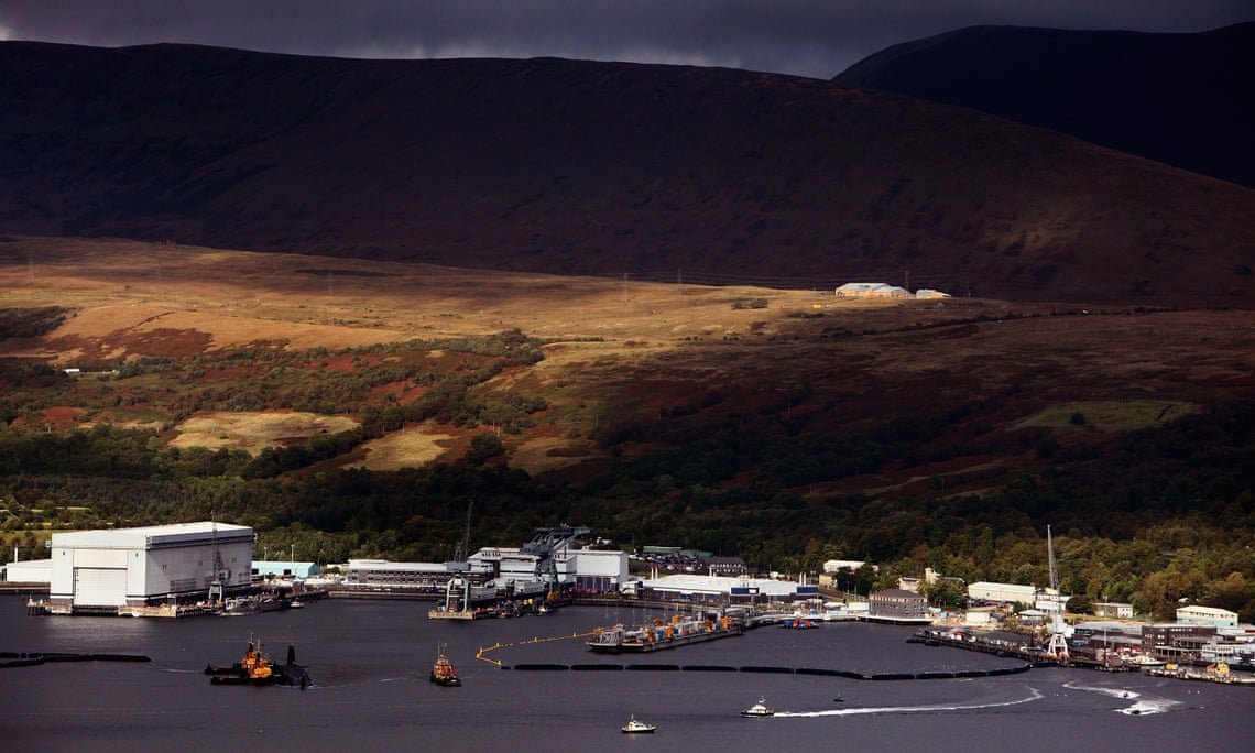 Faslane naval base in 2009.